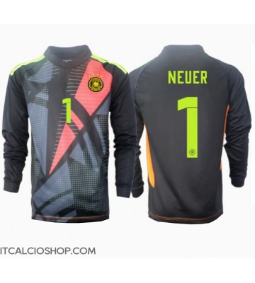 Germania Manuel Neuer #1 Portiere Prima Maglia Europei 2024 Manica Lunga